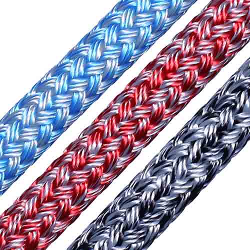 Silverline: doublebraid rope by English Braids - Click Image to Close