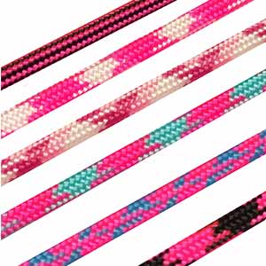 Paracord USA made: Patterned Pinks