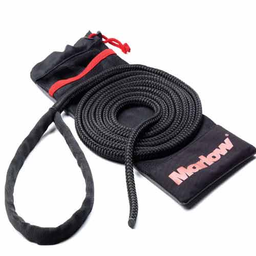 Braided polyester dockline mooring rope - Click Image to Close
