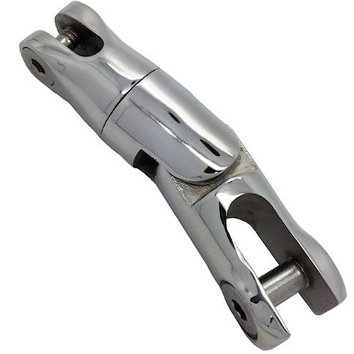 Stainless Steel Double Anchor Swivel Connector L - Click Image to Close