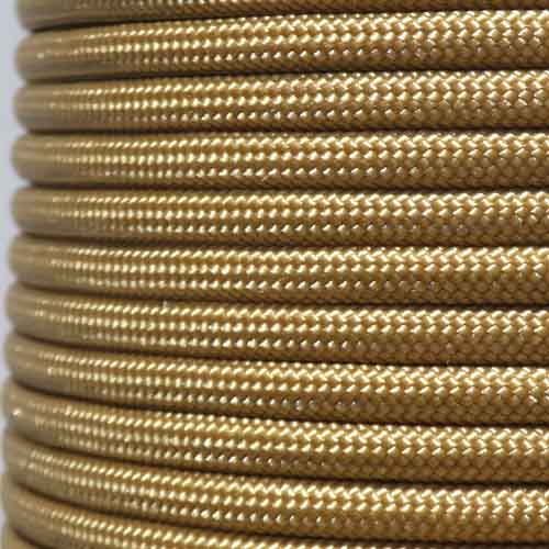 Paracord USA made 550 cord: Gold - Click Image to Close