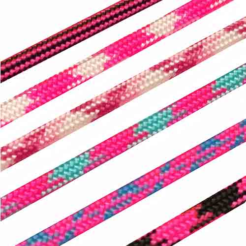 Paracord USA made: Patterned Pinks - Click Image to Close