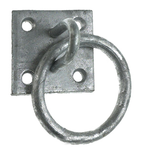 4-hole Ring Plate (Galvanised Steel)